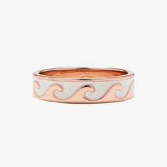 Reversible Enamel Wave Ring