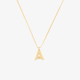 Initial Pendant Necklace