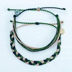 For the Troops Braided Bracelet