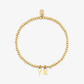 Lock and Key Stretch Bracelet