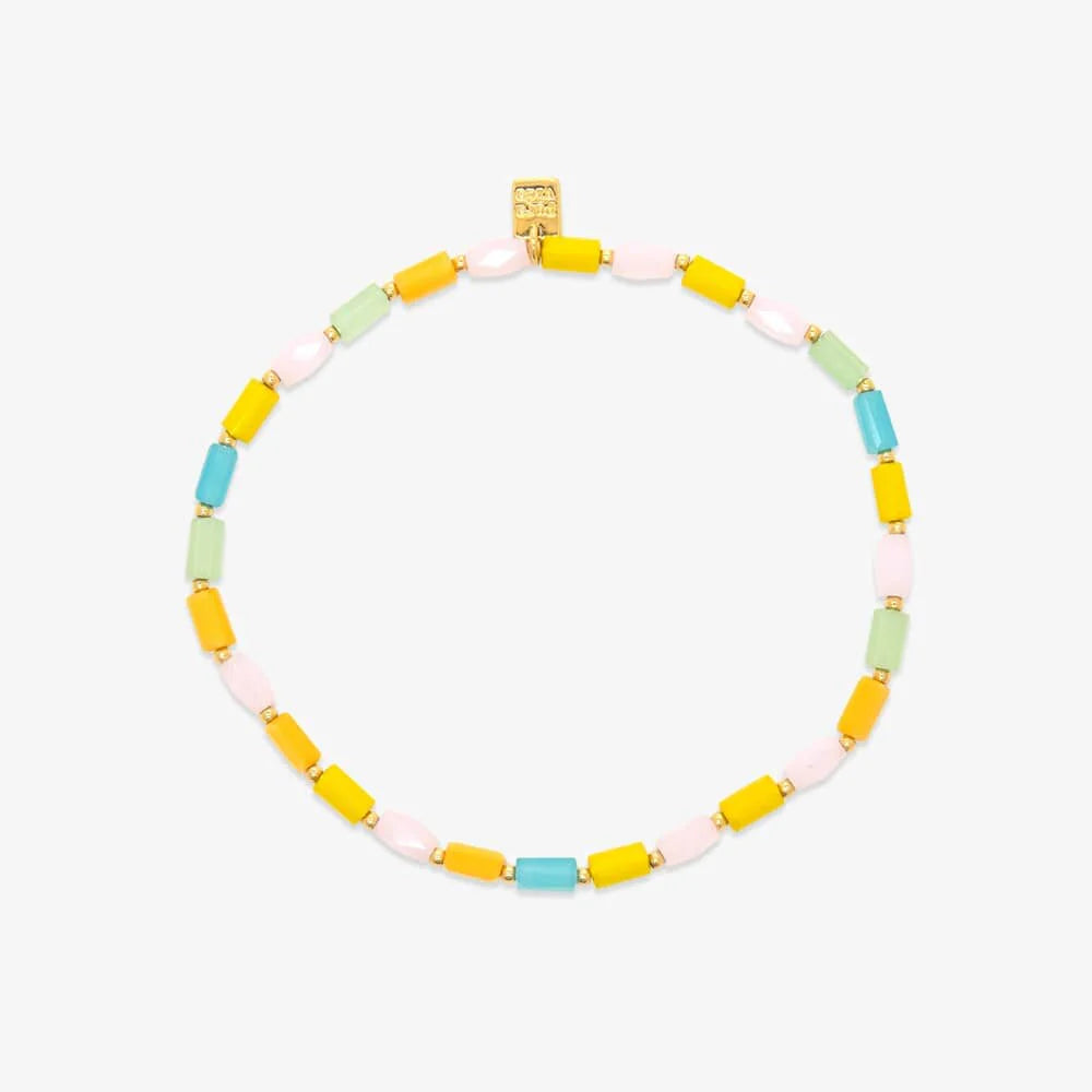 Neon Lights Stretch Anklet